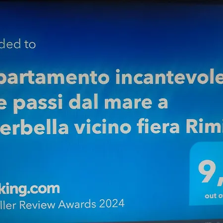 Incantevole A Due Passi Dal Mare A Viserbella Vicino Fiera Apartamento
